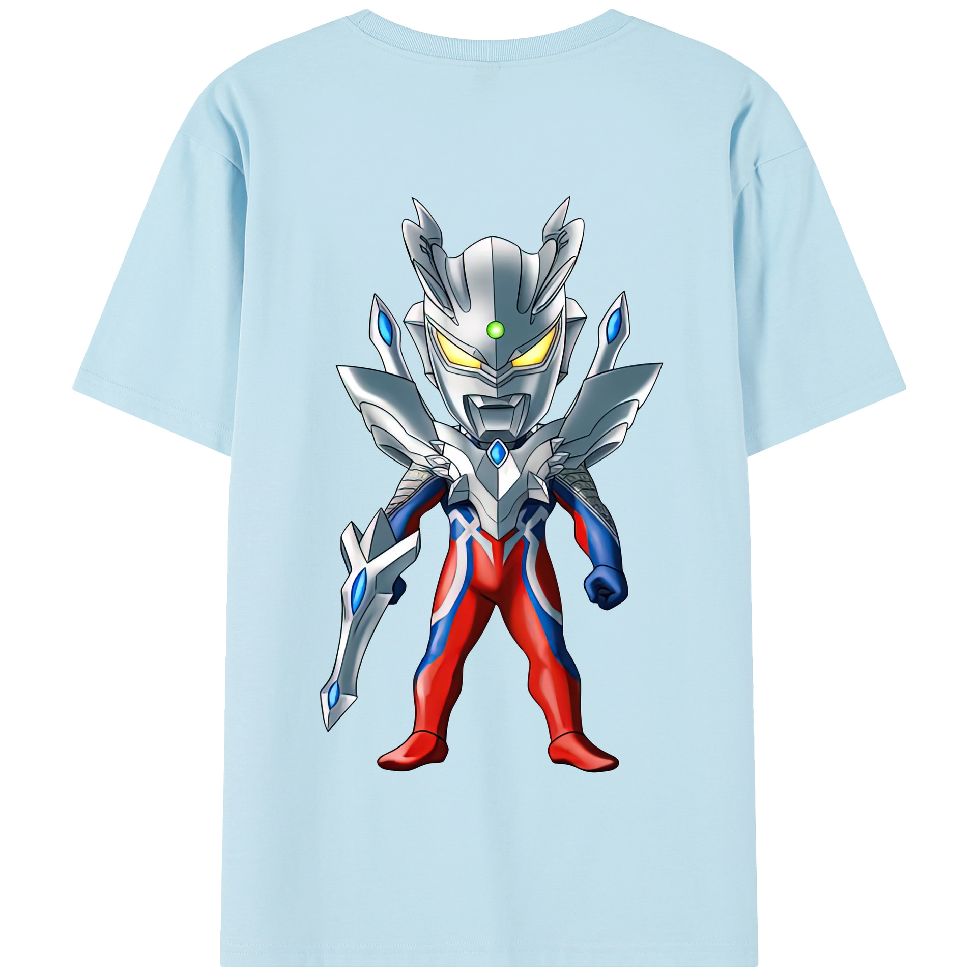 （画像用） ウルトラマン Ultraman 綿100％半袖Tシャツ（背面プリント）